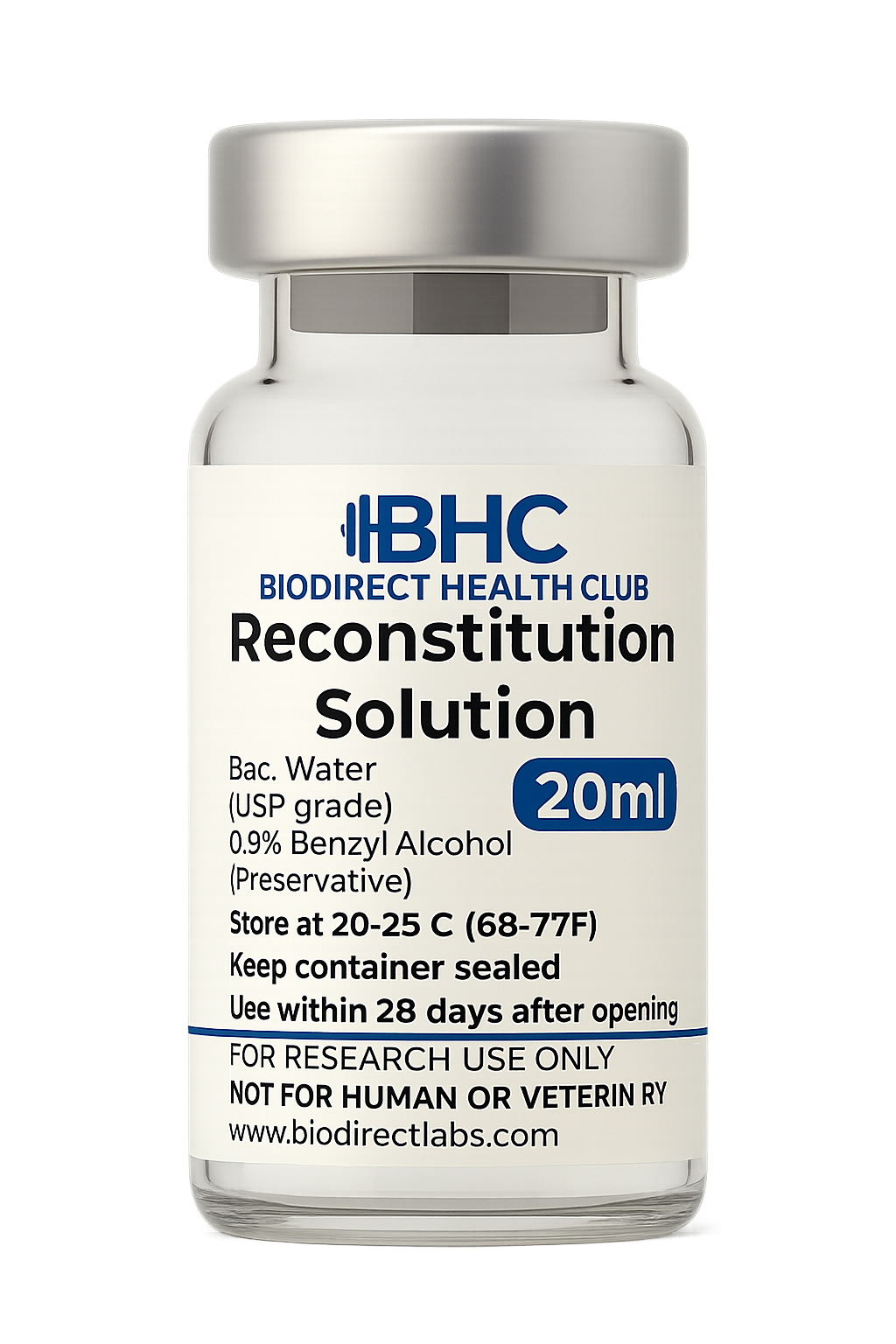 Bac Water Vial