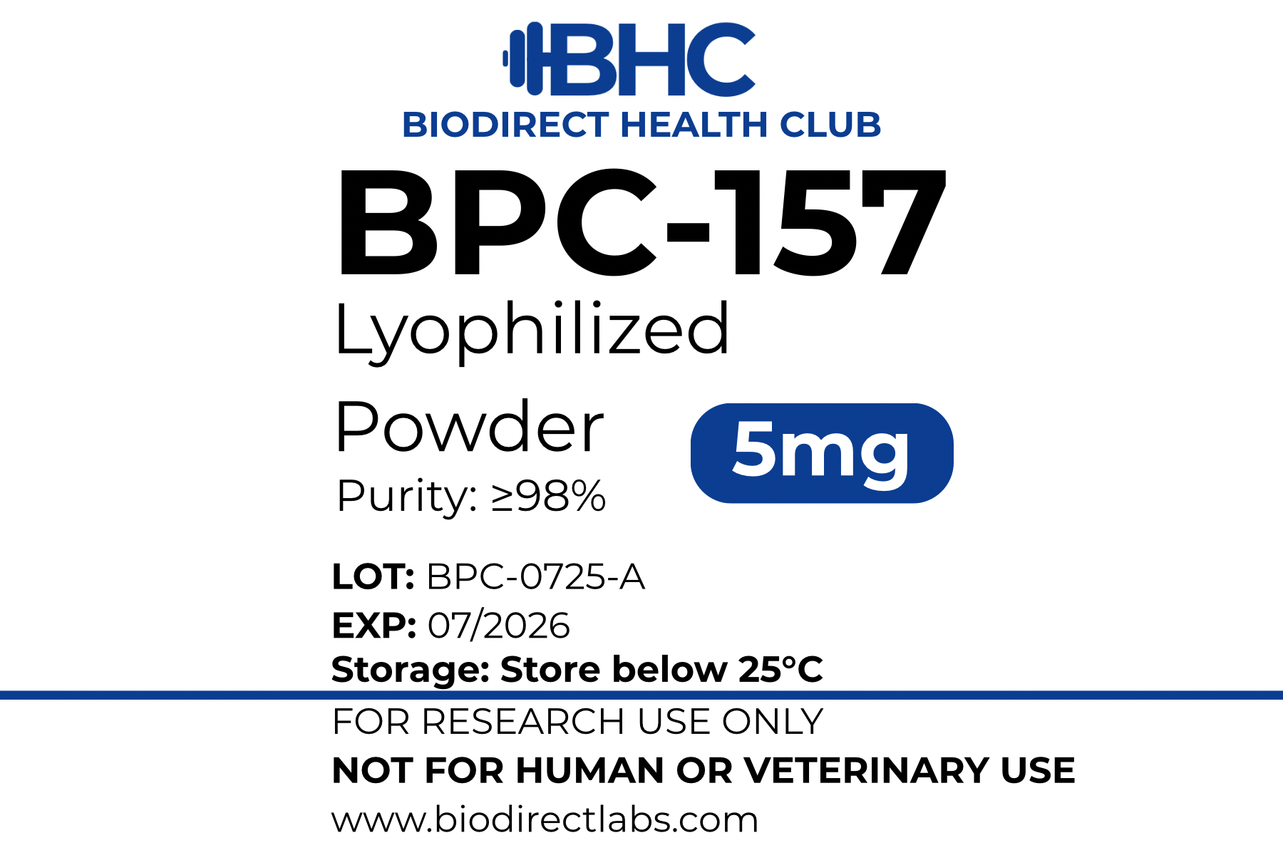 Label Front