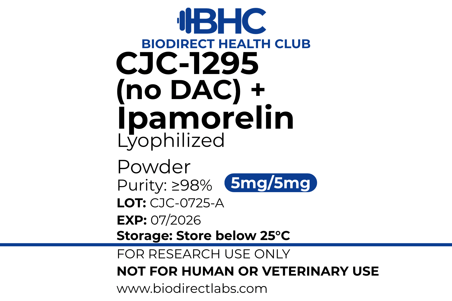 Label Front